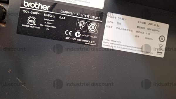 18#9416 Stampa magliette Brother GT-361 in vendita - foto 6