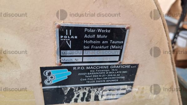 2#9416 Taglierina Polar Mohr 82 ST in vendita - foto 3