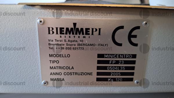 21#9416 Incisore di metalli Biemmepi  Minicentro FP23 in vendita - foto 10