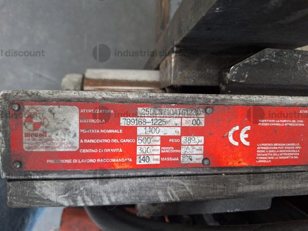 40#9433 Carrello elevatore elettrico Linde in vendita - foto 4