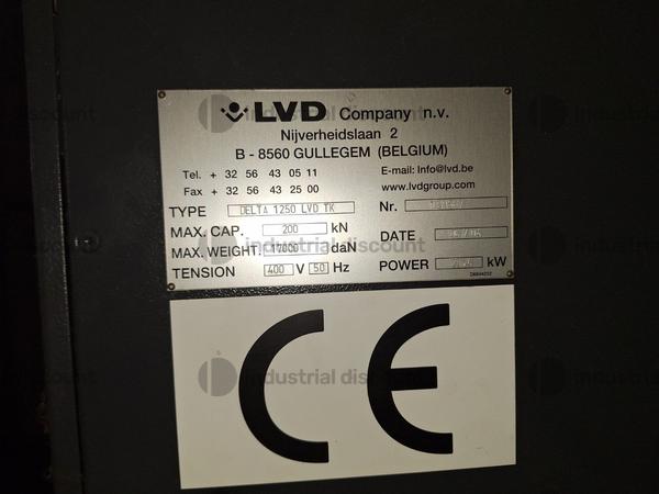 9#9460 Attrezzatura lavorazione lamiere  Attrezzatura ufficio e magazzino Punzonatrice Lvd in vendita - foto 29