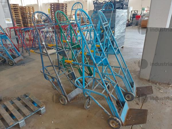 34#9470 Carrelli in metallo porta ceste in vendita - foto 4