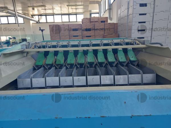 39#9470 Macchina pesatrice calibratrice per frutta e ortaggi Sorma M10-126 in vendita - foto 4