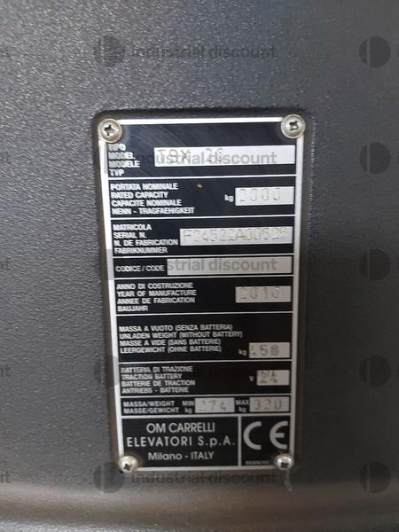 9#9470 Transpallet elettrico OM TSX 20 in vendita - foto 5