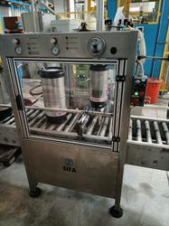 Lavatrice riempitrice di fusti inox per vino Masterkeg - Lotto 1 (Asta 9477)
