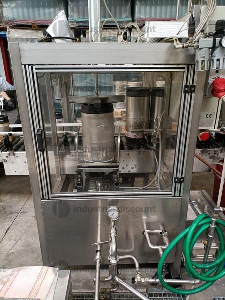 1#9477 Lavatrice riempitrice di fusti inox per vino Masterkeg in vendita - foto 9