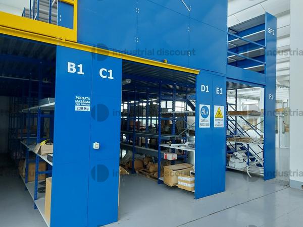 13#9480 Scaffalatura industriale in vendita - foto 3