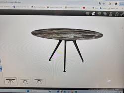 Tavolo pranzo Roche Bobois - Lotto 13 (Asta 9481)