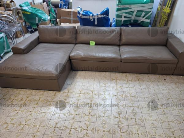 34#9482 Divano angolare in pelle  Gurian in vendita - foto 2