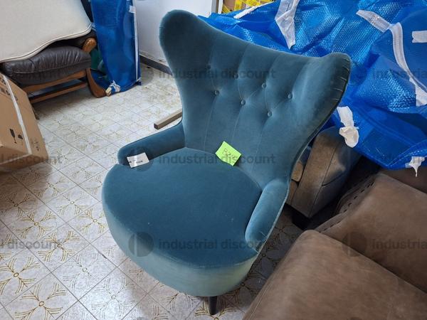 35#9482 Poltrona velluto Roche Bobois in vendita - foto 2