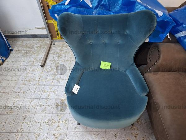 35#9482 Poltrona velluto Roche Bobois in vendita - foto 6