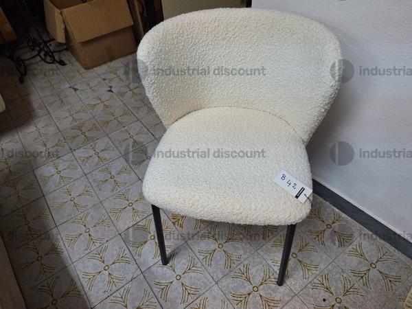 37#9482 Poltrona velluto Sedie tavolino in vendita - foto 5