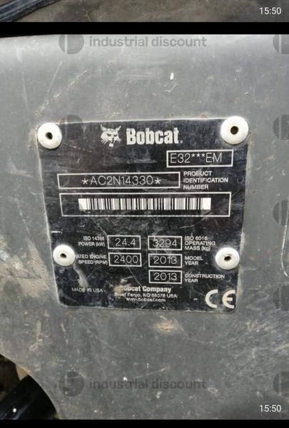 1#9496 Miniescavatore Bobcat E35 con accessori in vendita - foto 4