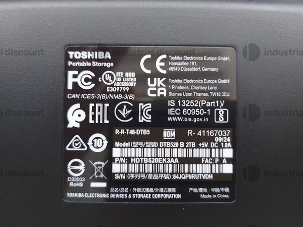 3#9537 Stock di 250 unità di archiviazione dati Toshiba in vendita - foto 3