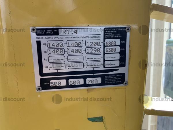 40#9550 Carrello elevatore elettrico Hyster in vendita - foto 7