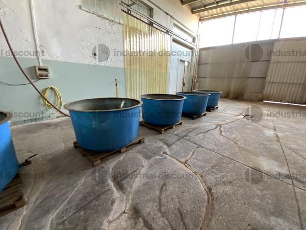 51#9550 Vasche in vetroresina ed acciaio per alimenti in vendita - foto 2
