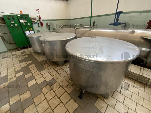51#9550 Vasche in vetroresina ed acciaio per alimenti in vendita - foto 9