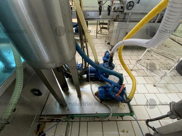 8#9550 Linea di riempimento e capsulatrice per vasetti in vendita - foto 5