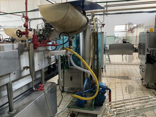 8#9550 Linea di riempimento e capsulatrice per vasetti in vendita - foto 7