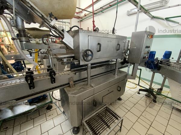 8#9550 Linea di riempimento e capsulatrice per vasetti in vendita - foto 12