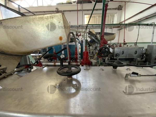 9#9550 Linea di riempimento e capsulatrice per vasetti in vendita - foto 2