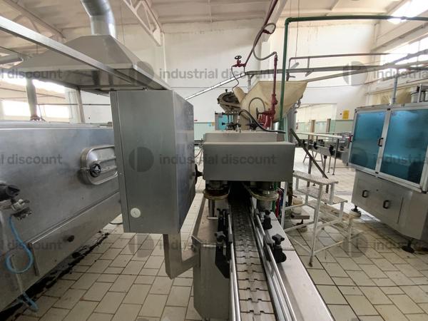 9#9550 Linea di riempimento e capsulatrice per vasetti in vendita - foto 4