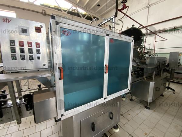 9#9550 Linea di riempimento e capsulatrice per vasetti in vendita - foto 11