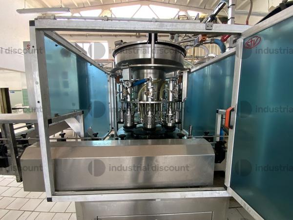 9#9550 Linea di riempimento e capsulatrice per vasetti in vendita - foto 12