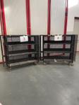 Immagine 2 - Scaffali neri con ruote - Lotto 12 (Asta 9552)