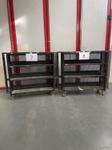 Immagine 2 - Scaffali neri con ruote - Lotto 13 (Asta 9552)