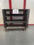 Immagine 3 - Scaffali neri con ruote - Lotto 14 (Asta 9552)