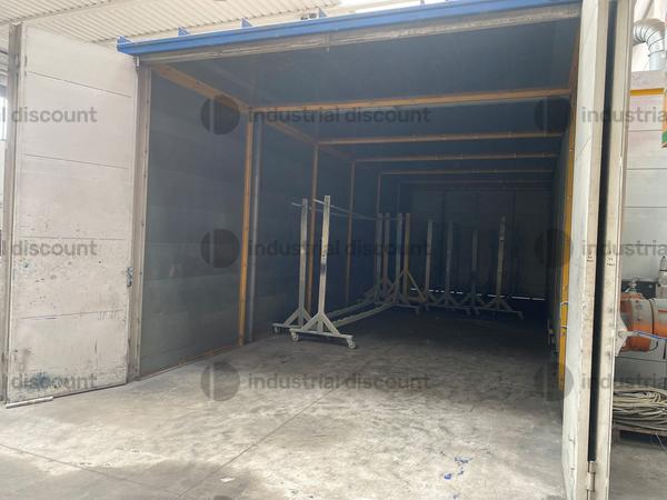 1#9563 Forno polimerizzazione statico per essiccazione vernici Euroimpianti in vendita - foto 6