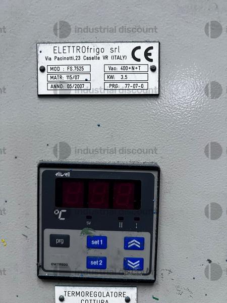 1#9563 Forno polimerizzazione statico per essiccazione vernici Euroimpianti in vendita - foto 8