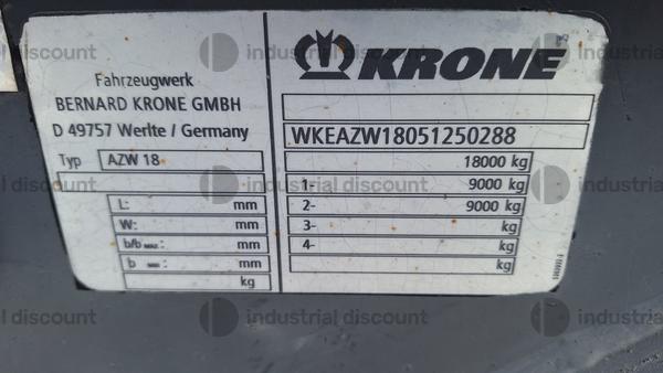 2#9590 Rimorchio Krone in vendita - foto 3