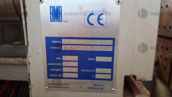 2#9600 Pressa a iniezione BMB 2200/25PI in vendita - foto 9