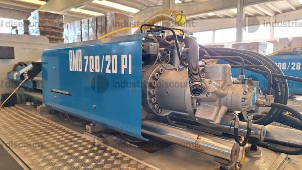 3#9600 Pressa a iniezione BMB 700/20PI in vendita - foto 9