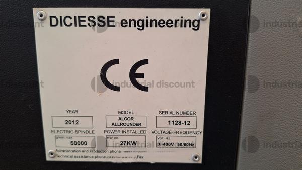 8#9600 Fresatrice Diciesse Engineering  Alcor All Rounder in vendita - foto 2
