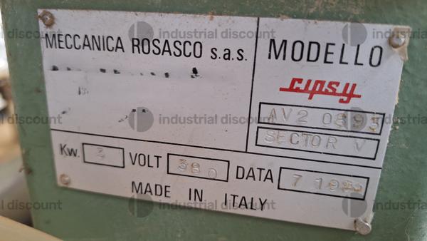 14#9601 Foratrice cavatrice Meccanica Rosacco in vendita - foto 2