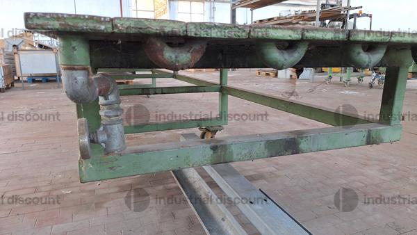 31#9601 Tavoli su ruote con piano in 
metallo in vendita - foto 5