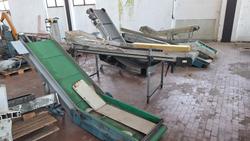 Conveyor belts and fan box hopper - Lot 34 (Auction 9601)