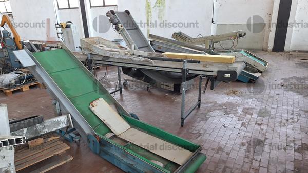 34#9601 Nastri trasportatori
e cassone di ventole
tramoggia in vendita - foto 1