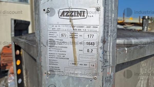 6#9601 Serbatoio in acciaio Azzini in vendita - foto 5