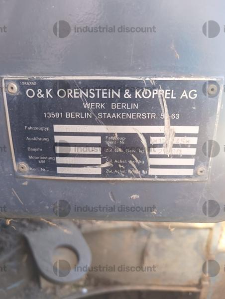 1#9620 Escavatore O & K RH6.5 in vendita - foto 2