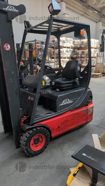 2#9622 Carrello elevatore elettrico Linde E 14 in vendita - foto 1