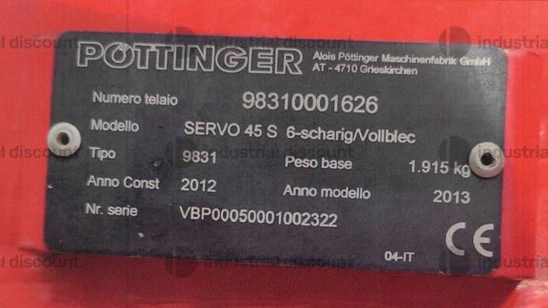 13#9634 Aratro Pottinger  Servo25 in vendita - foto 3