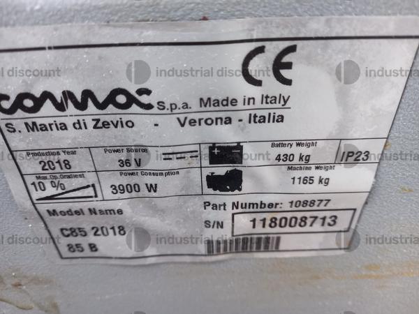 4#9642 Lavapavimenti COMAC C85 in vendita - foto 2