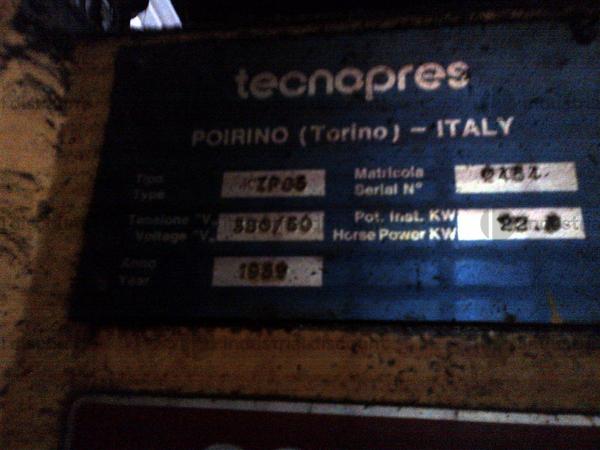 2#9648 Trancia Tecnopres in vendita - foto 4