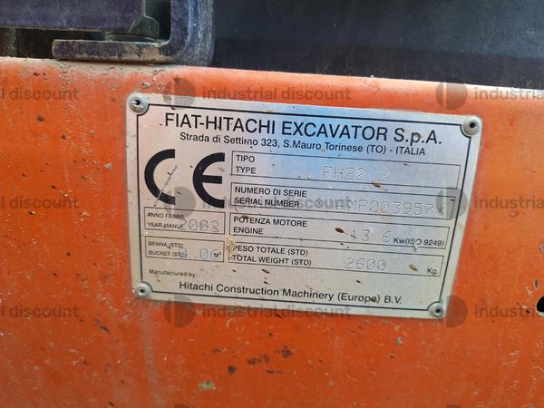 1#9666 Miniescavatore Hitachi in vendita - foto 2