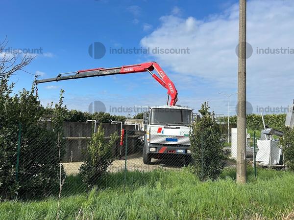 1#9682 Autocarro Iveco 190-32 con gru Fassi in vendita - foto 8
