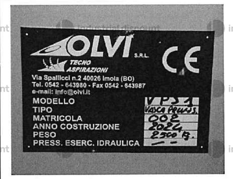1#9699 Vasca in carpenteria metallica OLVI SRL in vendita - foto 2